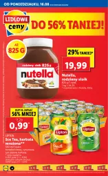 Gazetka promocyjna Lidl - GAZETKA - Gazetka - ważna od 18.08 do 18.08.2021 - strona 4 - produkty: Nutella, Por, Ice tea, Lipton, Herbata