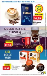 Gazetka promocyjna Lidl - GAZETKA - Gazetka - ważna od 18.08 do 18.08.2021 - strona 45 - produkty: Nescafé, Kawa rozpuszczalna, Chia, Kawa mielona, Kawa, Dolce Gusto