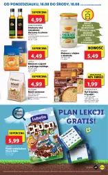 Gazetka promocyjna Lidl - GAZETKA - Gazetka - ważna od 18.08 do 18.08.2021 - strona 47 - produkty: Lubella, Majonez, Makaron, Sok, Ryż, Mus, Gra, Bell, Jaja, Kuchnia, Winiary, Soligrano, Olej rzepakowy, Bella, Olej