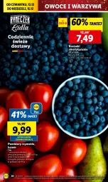 Gazetka promocyjna Lidl - GAZETKA - Gazetka - ważna od 15.12 do 15.12.2024 - strona 22 - produkty: Warzywa, Owoce, Pomidory