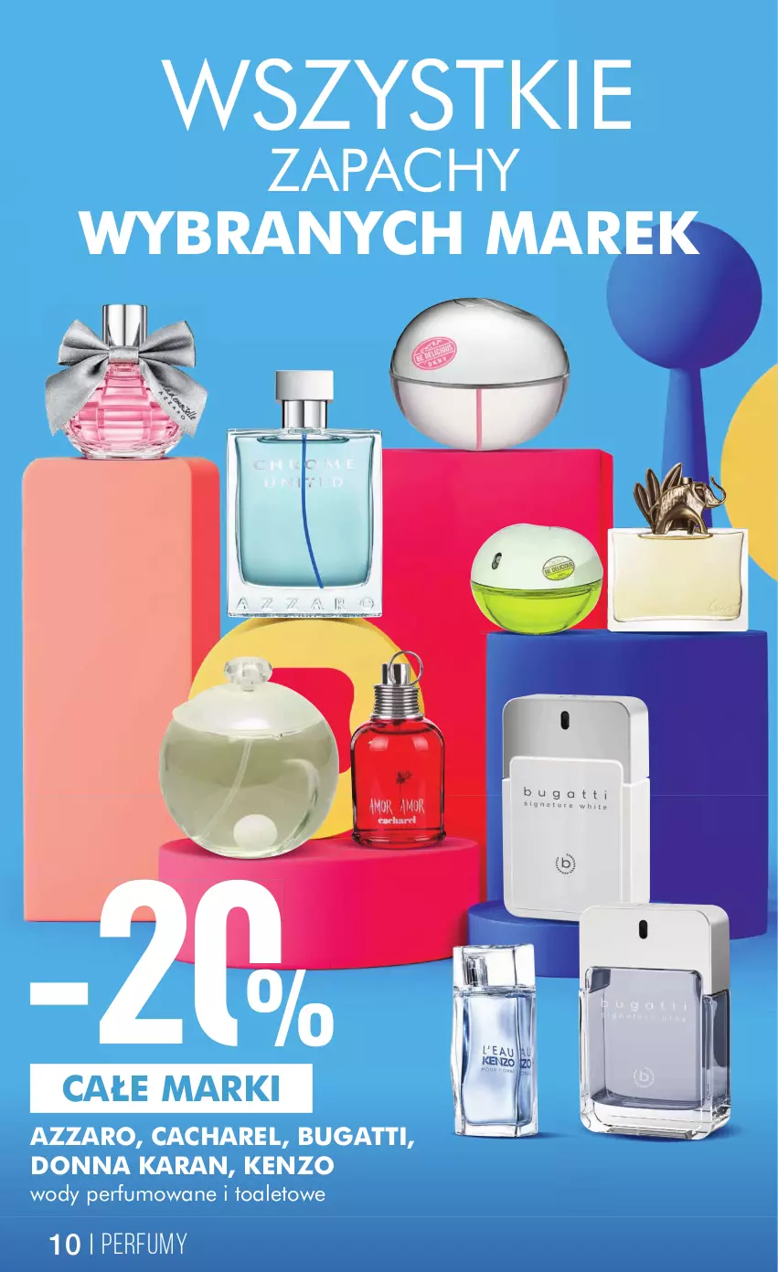 Gazetka promocyjna Super Pharm - ważna 12.09 do 25.09.2024 - strona 10 - produkty: Azzaro, Cacharel, Kenzo, Perfum