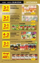 Gazetka promocyjna Biedronka - Od Wtorku - Gazetka - ważna od 26.04 do 26.04.2025 - strona 40 - produkty: Ryż, Por, Kubek, Knorr