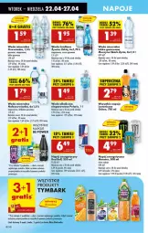 Gazetka promocyjna Biedronka - Od Wtorku - Gazetka - ważna od 26.04 do 26.04.2025 - strona 50 - produkty: Por, Mus, Gra, BIC, Napój energetyczny, Napoje, LANA, Tymbark, Szyna, Oshee, Woda mineralna, Woda, Napój, Cisowianka