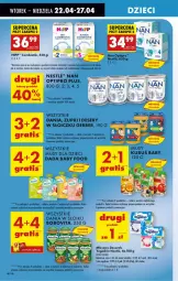 Gazetka promocyjna Biedronka - Od Wtorku - Gazetka - ważna od 26.04 do 26.04.2025 - strona 56 - produkty: HiPP, Ser, Por, Mus, Gra, Gerber, BoboVita, O nas, Dada, NAN Optipro, Serek, Dzieci, Kubuś, Deser, Karmi, Mleko