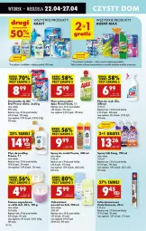 Gazetka promocyjna Biedronka - Od Wtorku - Gazetka - ważna od 26.04 do 26.04.2025 - strona 62 - produkty: Por, Ajax, Bref, Clin, Flora, Pronto, Płyn do szyb, Folia aluminiowa