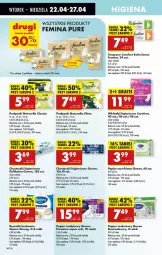 Gazetka promocyjna Biedronka - Od Wtorku - Gazetka - ważna od 26.04 do 26.04.2025 - strona 64 - produkty: Naturell, Rum, Pur, Gra, Papier, Sati, Tampony, Salsa, Papier toaletowy, Leon, Ręcznik, Rolki, Chusteczki, Podpaski, Carefree, Wkładki, Naturella, Fa