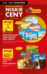 Gazetka promocyjna Biedronka - Od Wtorku - Gazetka - ważna od 26.04 do 26.04.2025 - strona 8 - produkty: Lody, LG, Fa