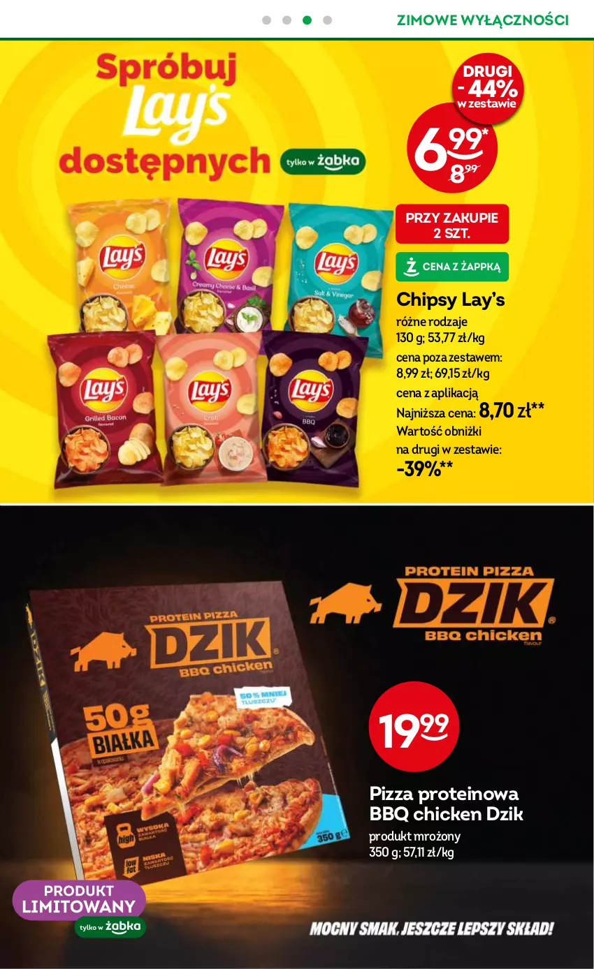 Gazetka promocyjna Żabka - ważna 04.12 do 17.12.2024 - strona 12 - produkty: Chipsy, Lay’s, Pizza