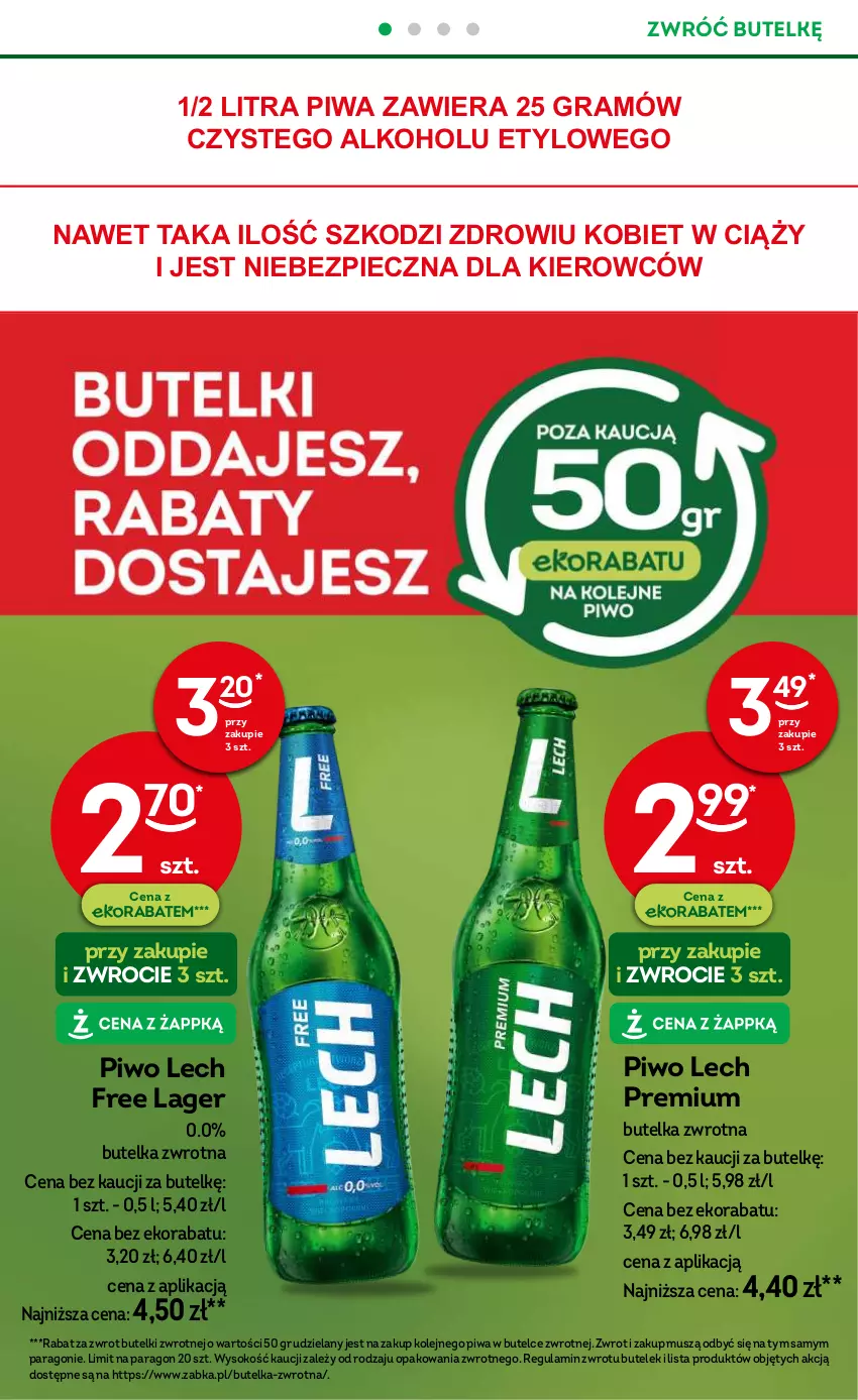 Gazetka promocyjna Żabka - ważna 04.12 do 17.12.2024 - strona 24 - produkty: Gra, Lech Premium, Mus, Olej, Piec, Piwa, Piwo, Sok