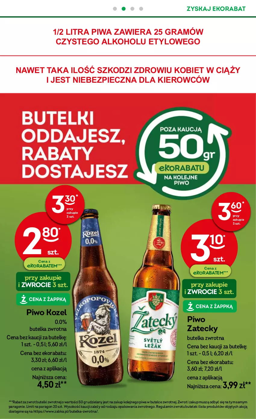 Gazetka promocyjna Żabka - ważna 04.12 do 17.12.2024 - strona 25 - produkty: Gra, Kozel, Mus, Olej, Piec, Piwa, Piwo, Sok