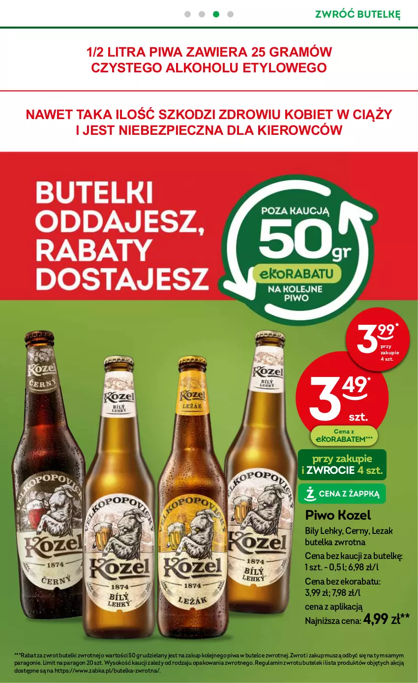 Gazetka promocyjna Żabka - ważna 04.12 do 17.12.2024 - strona 26 - produkty: Gra, Kozel, Mus, Olej, Piec, Piwa, Piwo, Sok