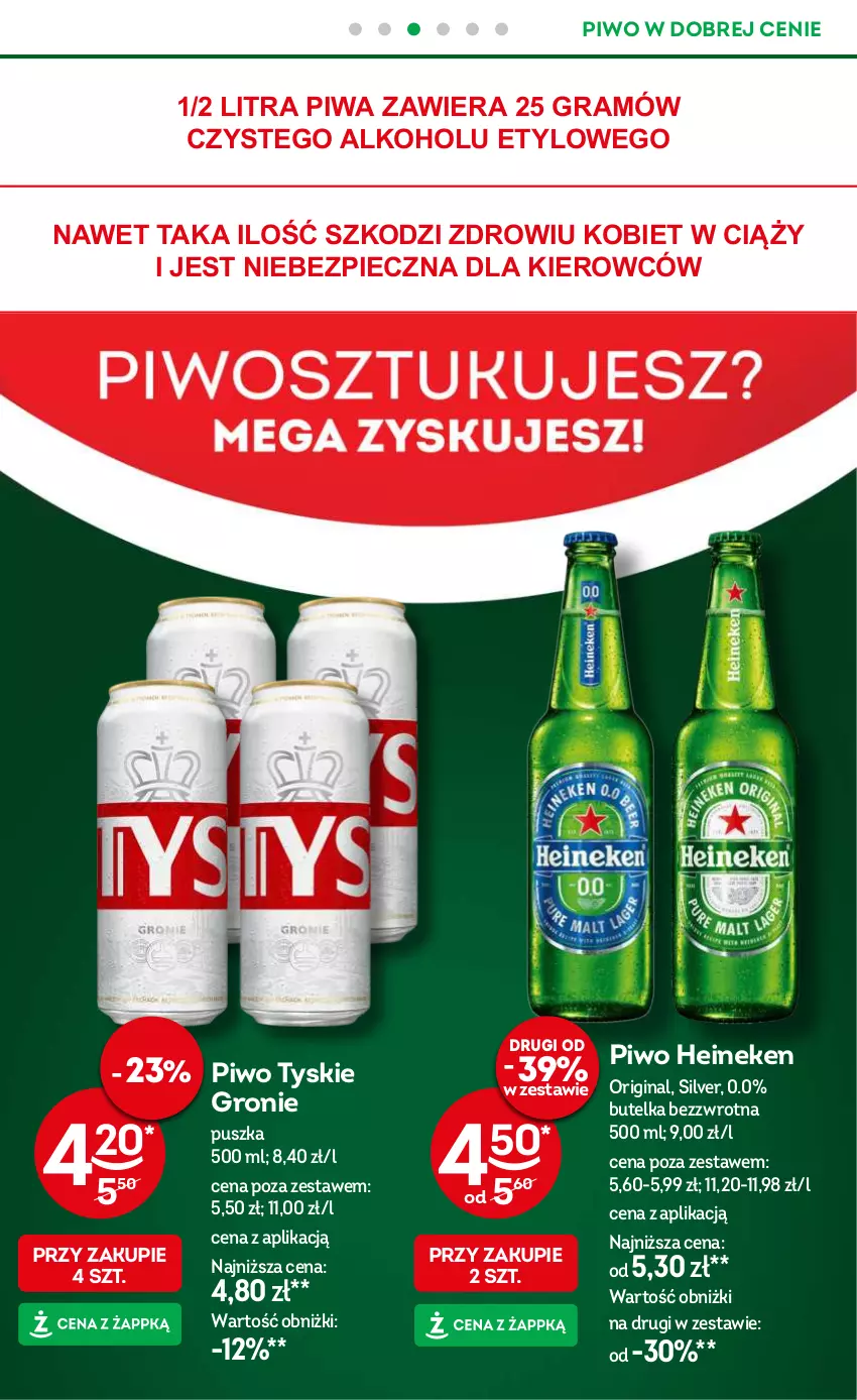 Gazetka promocyjna Żabka - ważna 04.12 do 17.12.2024 - strona 31 - produkty: Gin, Gra, Heineken, Piec, Piwa, Piwo, Tyskie