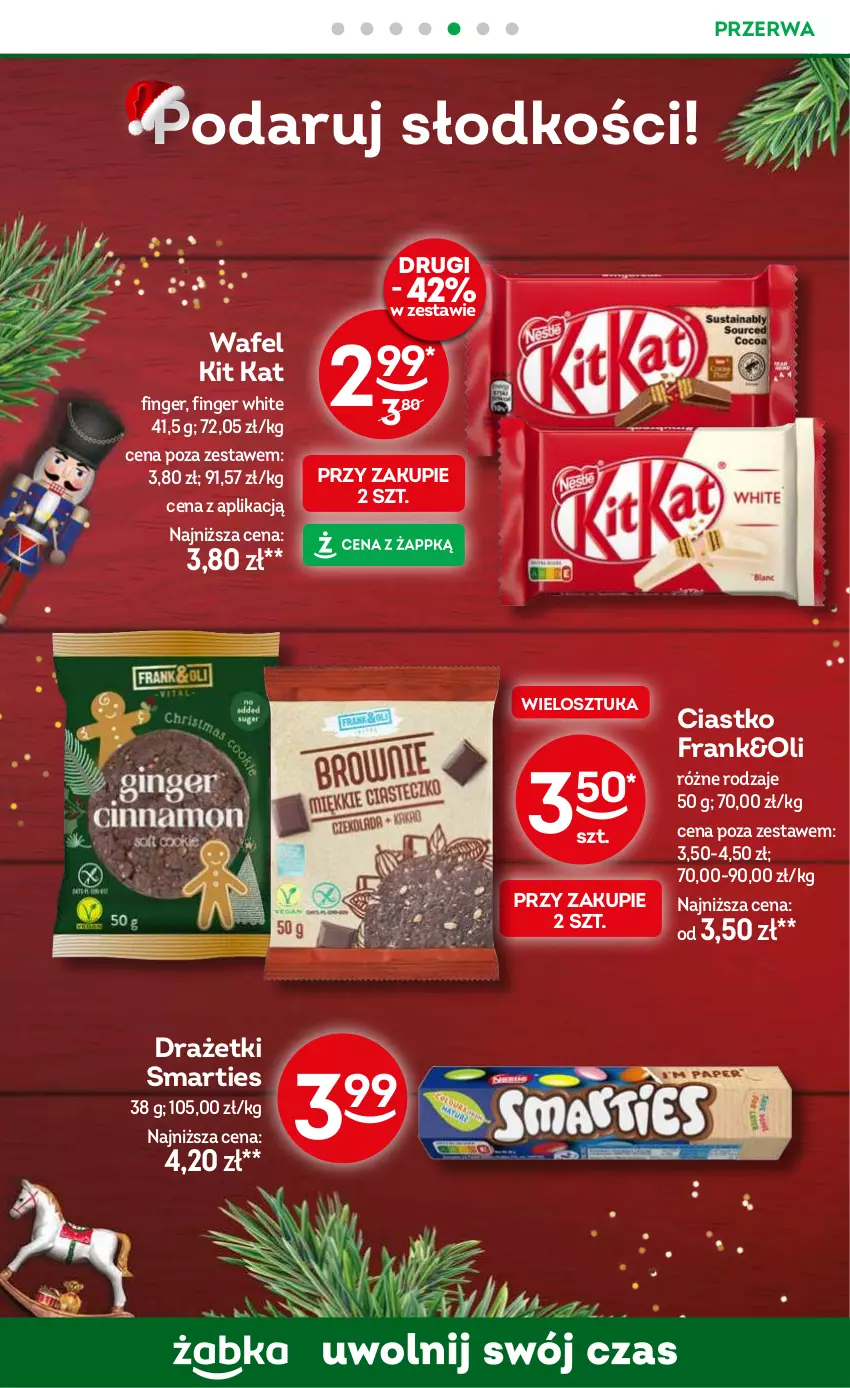 Gazetka promocyjna Żabka - ważna 04.12 do 17.12.2024 - strona 58 - produkty: Kit Kat