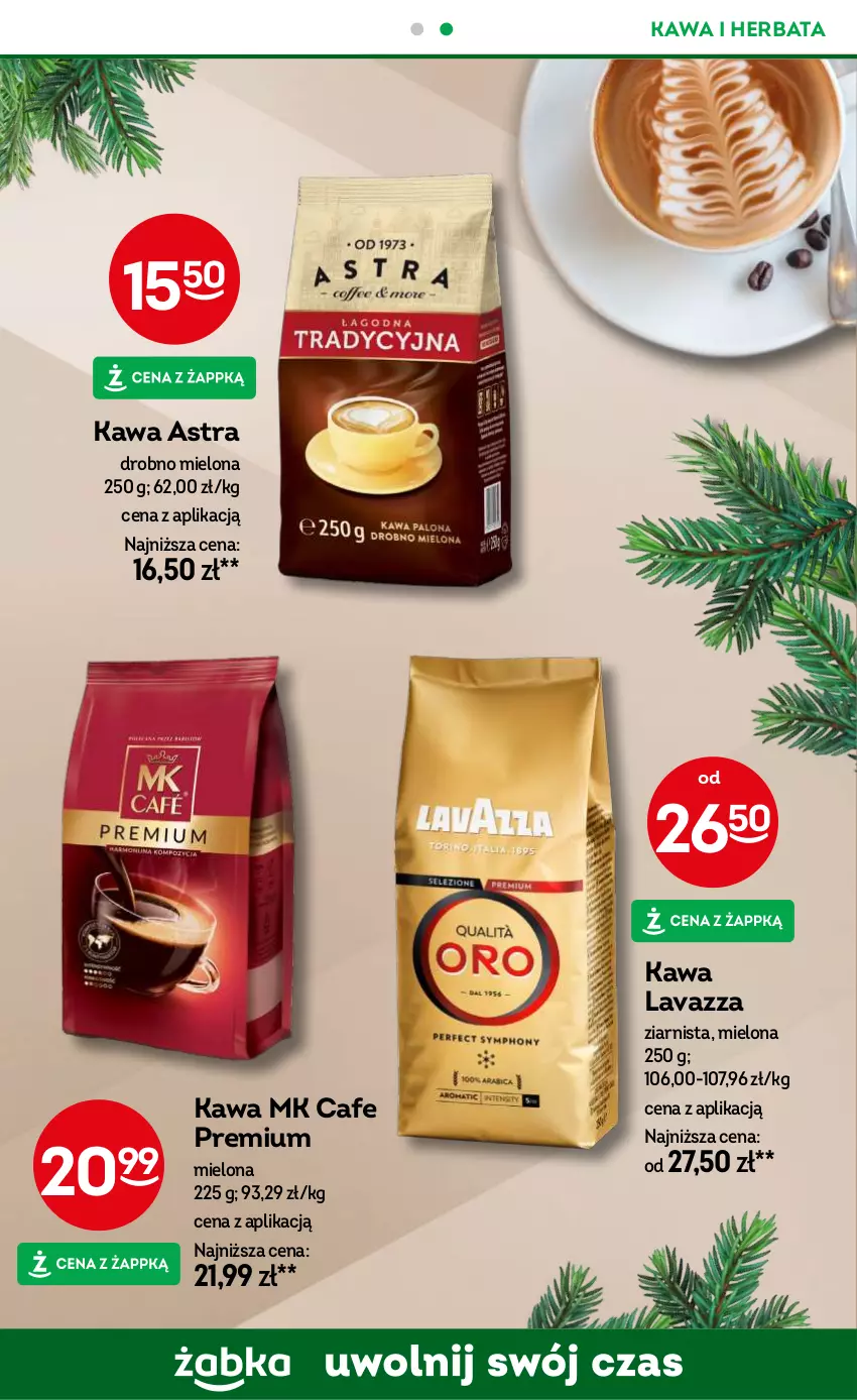 Gazetka promocyjna Żabka - ważna 04.12 do 17.12.2024 - strona 69 - produkty: Herbata, Kawa, Lavazza