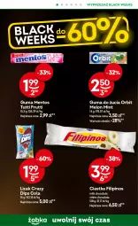 Gazetka promocyjna Żabka - Gazetka - ważna od 17.12 do 17.12.2024 - strona 36 - produkty: Ciastka, Lack, Orbit, Mentos, Guma do żucia, Melon