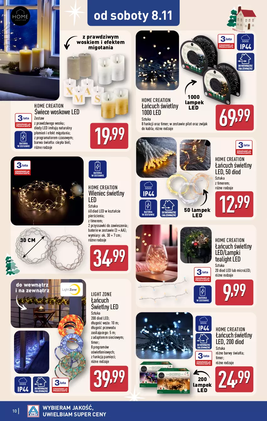 Gazetka promocyjna Aldi - Artykuły przemysłowe i tekstylia - ważna 05.11 do 08.11.2025 - strona 10 - produkty: Gra, Rama, Wieniec