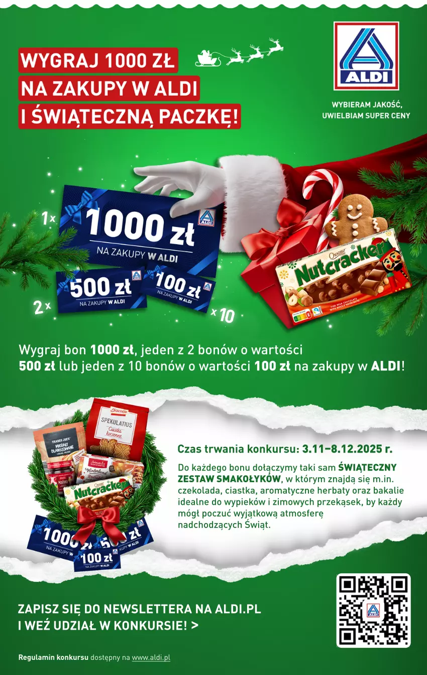 Gazetka promocyjna Aldi - Artykuły przemysłowe i tekstylia - ważna 05.11 do 08.11.2025 - strona 15 - produkty: Ciastka, Czekolada, Gra, Tera