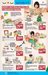 Gazetka promocyjna Aldi - Artykuły przemysłowe i tekstylia - Gazetka - ważna od 08.11 do 08.11.2025 - strona 4 - produkty: Piec, Sałatka, Ser, Kolejka, Choinka, Do mycia naczyń, Inka, Chodzik, Czajnik, Dinozaur, Samochodziki, Pojazd, Mikser, Tera, Zabawka, Lody, Sałat, Pizza, Dzieci, Pojazdy budowlane, Owoce, Drewniana kolejka, Tor wyścigowy, Olej, Fa