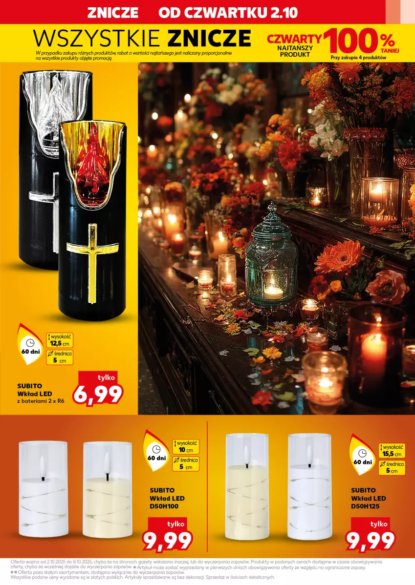 Gazetka promocyjna Kaufland - Kaufland - ważna 02.10 do 08.10.2025 - strona 13 - produkty: Znicz
