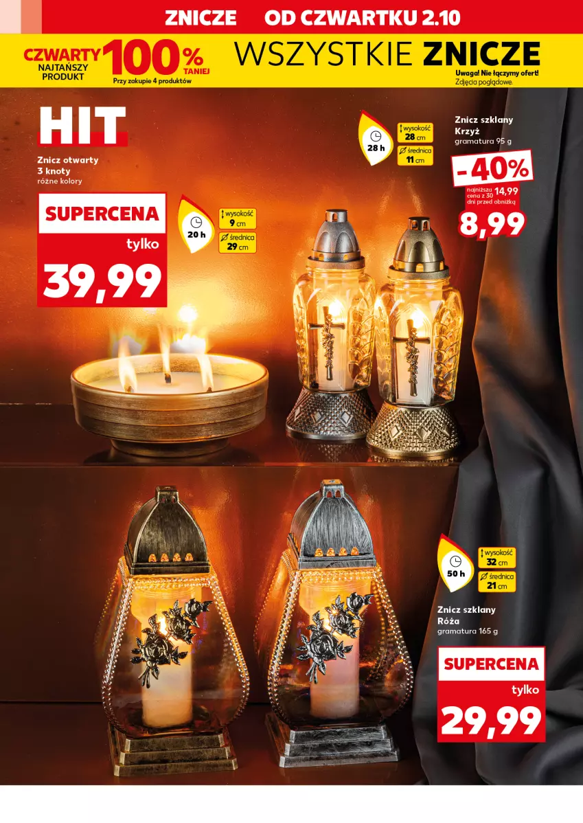Gazetka promocyjna Kaufland - Kaufland - ważna 02.10 do 08.10.2025 - strona 2 - produkty: Róża, Znicz