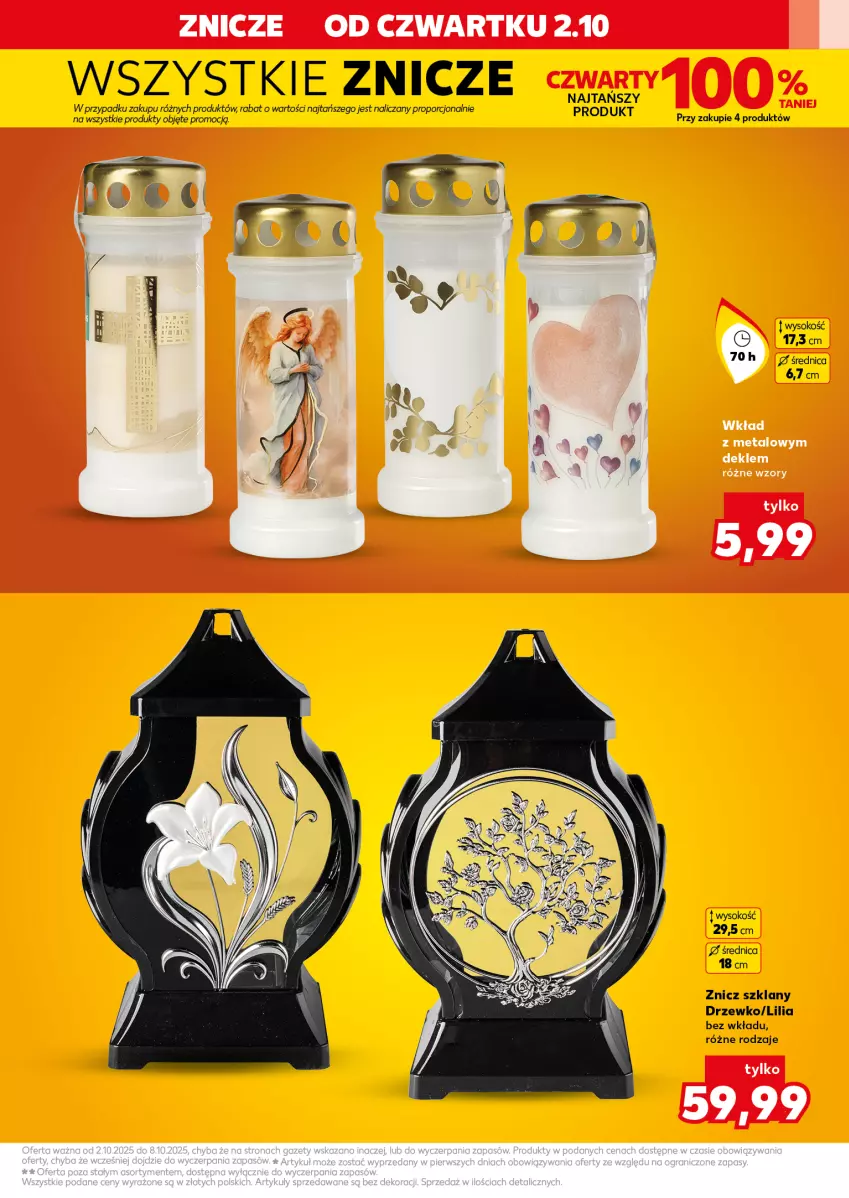 Gazetka promocyjna Kaufland - Kaufland - ważna 02.10 do 08.10.2025 - strona 9 - produkty: Por, Sok, Znicz