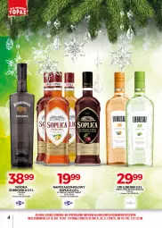Gazetka promocyjna Topaz - Gazetka - Gazetka - ważna od 31.12 do 31.12.2021 - strona 4 - produkty: Gin, Soplica, Wódka, Napój