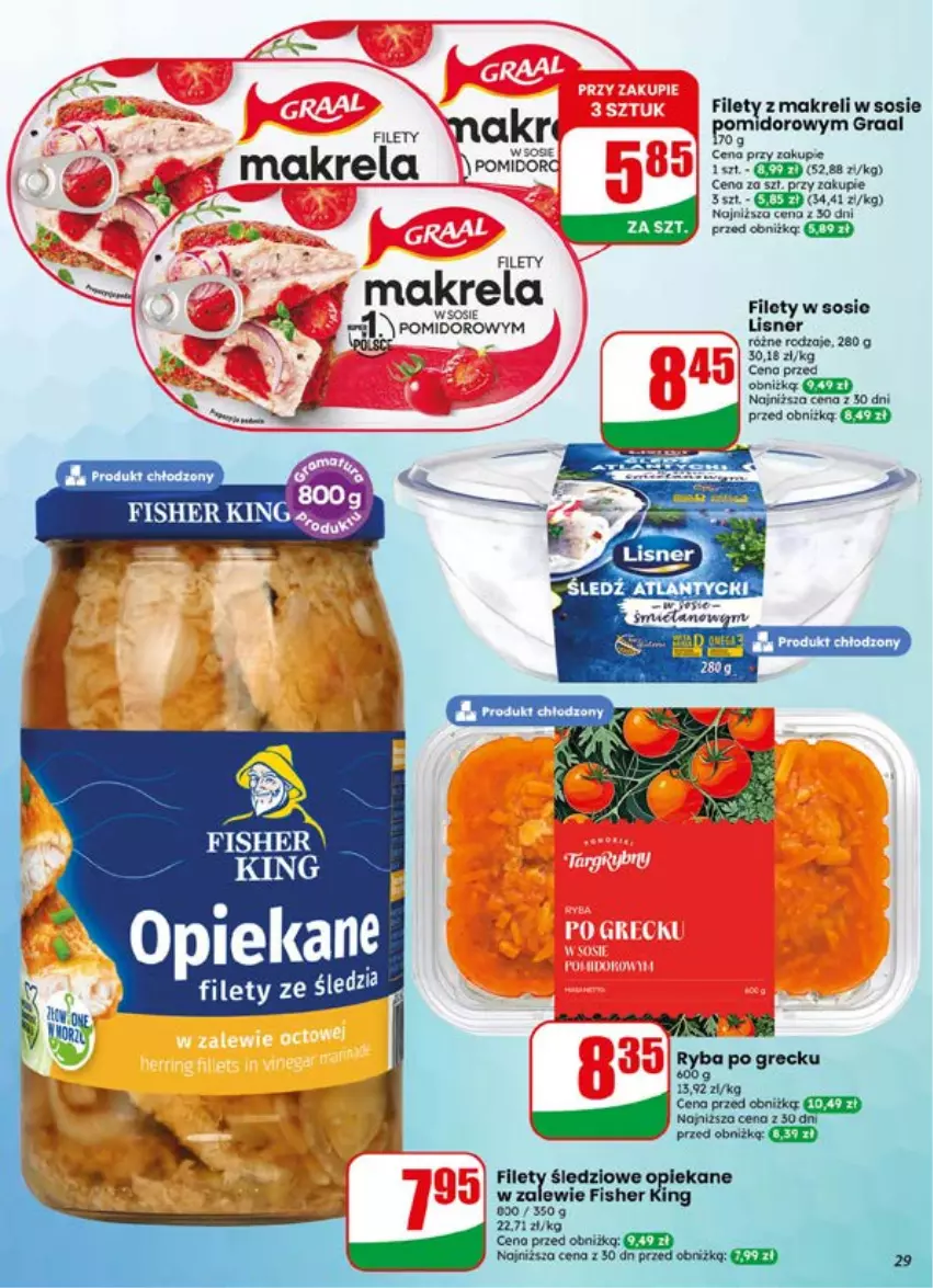 Gazetka promocyjna Dino - Gazetka 29 / 2026 - ważna 15.07 do 21.07.2026 - strona 29 - produkty: Gra, Graal, Lisner, Sos