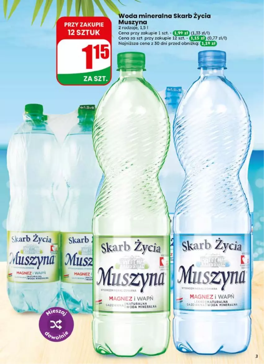 Gazetka promocyjna Dino - Gazetka 29 / 2026 - ważna 15.07 do 21.07.2026 - strona 3 - produkty: Magnez, Woda, Woda mineralna