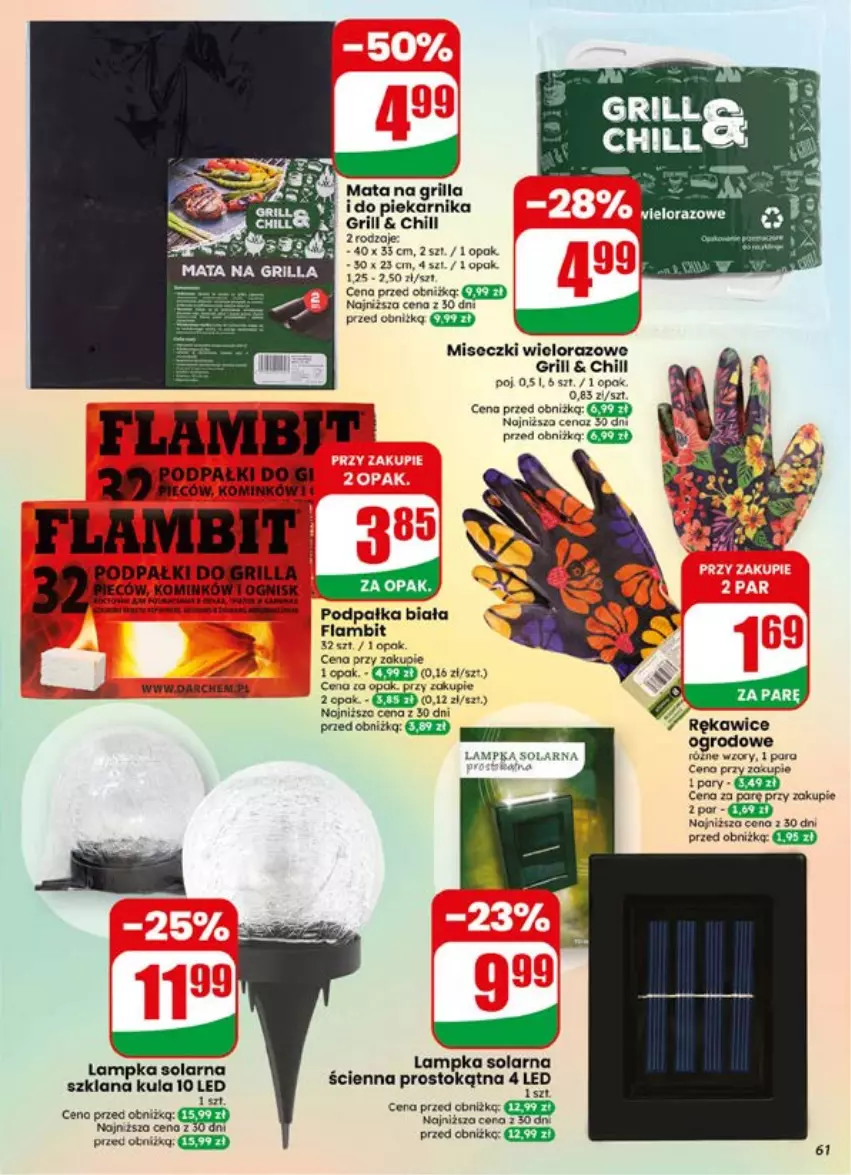 Gazetka promocyjna Dino - Gazetka 29 / 2026 - ważna 15.07 do 21.07.2026 - strona 61 - produkty: Grill, LANA, Piekarnik, Rękawice