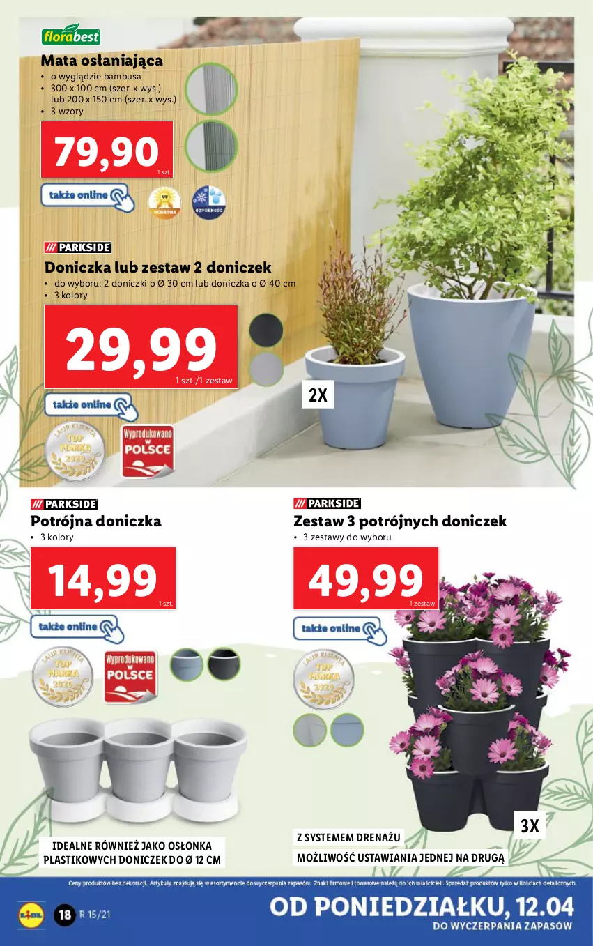 Gazetka promocyjna Lidl - GAZETKA - ważna 12.04 do 17.04.2021 - strona 18 - produkty: Osłonka