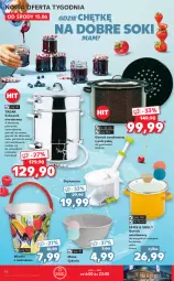 Gazetka promocyjna Kaufland - OFERTA TYGODNIA - Gazetka - ważna od 22.06 do 22.06.2022 - strona 46 - produkty: Sok, Por, Garnek, Wiadro, Owoce, Miska