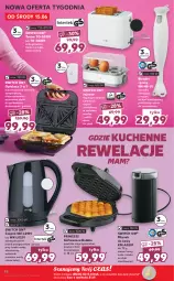 Gazetka promocyjna Kaufland - OFERTA TYGODNIA - Gazetka - ważna od 22.06 do 22.06.2022 - strona 48 - produkty: Piec, Młynek do kawy, Top, Noż, Miarka, Blender ręczny, Blender, Czajnik, Młynek, Gofrownica, Toster, Grill, Olej, Miska