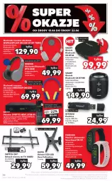 Gazetka promocyjna Kaufland - OFERTA TYGODNIA - Gazetka - ważna od 22.06 do 22.06.2022 - strona 56 - produkty: Hama, Gra, Pendrive, Słuchawki, Głośnik, Mikrofon, Smartband, Tran, Sharp, Głośnik bluetooth, Krokomierz, Słuchawki bluetooth, Monitor, Dzieci, Telewizor, HP