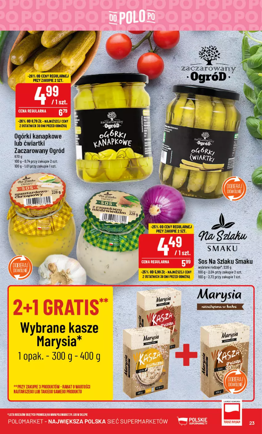 Gazetka promocyjna PoloMarket - Gazetka pomocyjna - ważna 16.08 do 22.08.2023 - strona 23 - produkty: Laur, Ogród, Sos
