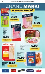 Gazetka promocyjna Netto - Artykuły spożywcze - Gazetka - ważna od 15.03 do 15.03.2023 - strona 6 - produkty: Piec, Kurczak, Krakus, Sok, Gra, Sokołów, Kiełbasa krakowska, Duda, Szynka, Morliny, Kiełbasa, Berlinki