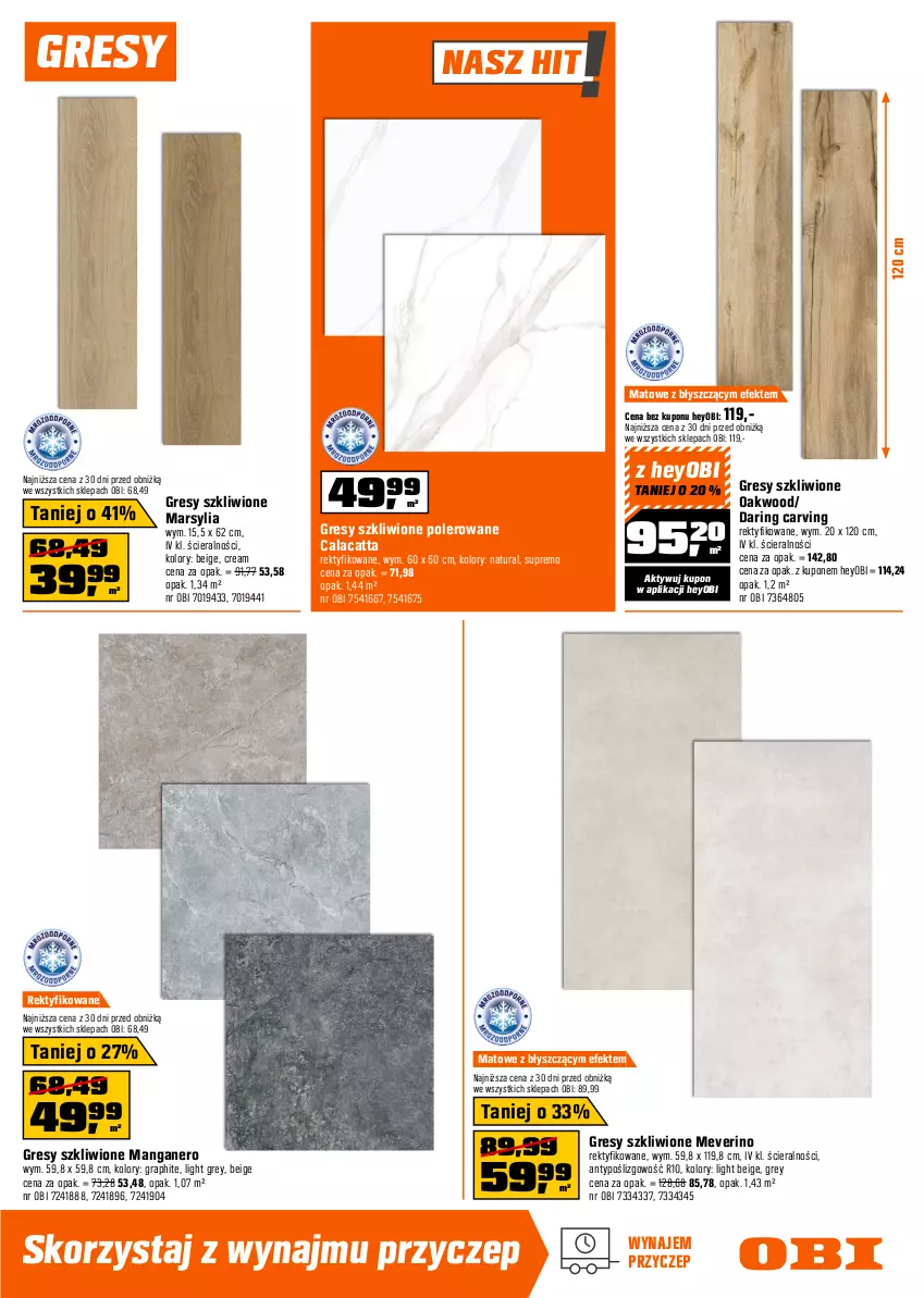 Gazetka promocyjna Obi - Gazetka OBI - ważna 19.02 do 10.03.2026 - strona 11 - produkty: Drzwi, Drzwi zewnętrzne, Fa, Gra, Gres, Klamka, Lakier, Mars, Por, Rust, Ser, Skrzydło drzwiowe, Sok
