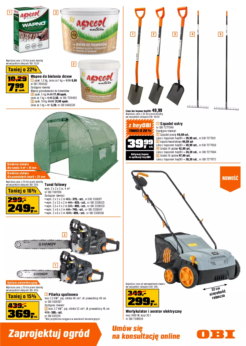 Gazetka promocyjna Obi - Gazetka OBI - ważna 19.02 do 10.03.2026 - strona 15 - produkty: Dzwonek, Fa, Gra, Kosz, Ogród, Róża, Storczyk, Tunel