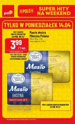 Gazetka promocyjna PoloMarket - Gazetka - ważna od 20.04 do 20.04.2025 - strona 1 - produkty: LANA, Masło