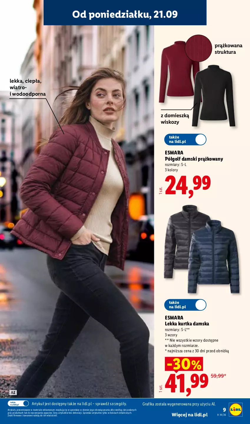 Gazetka promocyjna Lidl - Gazetka ważna od 21.09 do 26.09 - ważna 21.09 do 26.09.2026 - strona 13 - produkty: Gra, Grafika, Kurtka, Por