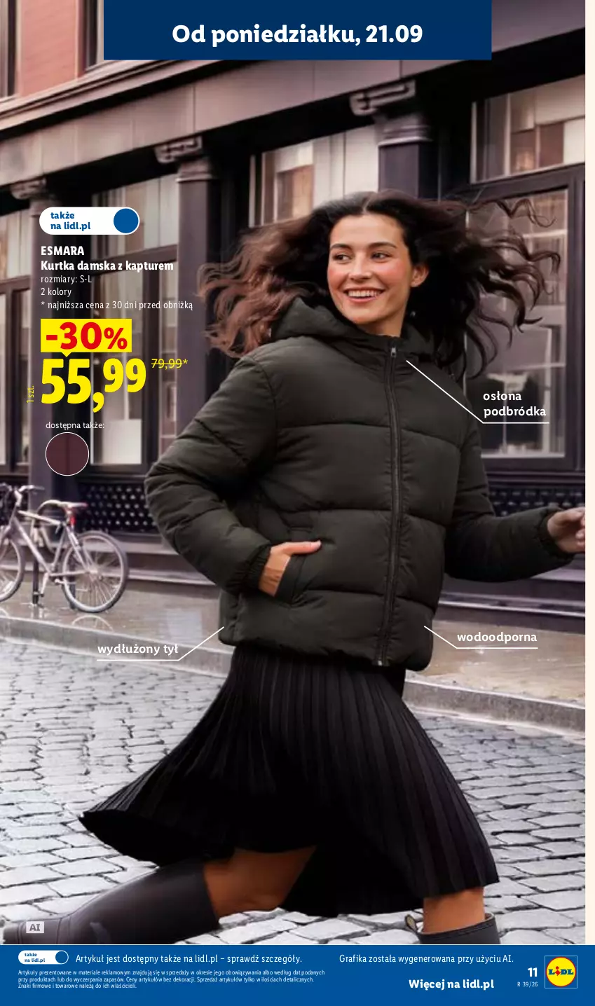 Gazetka promocyjna Lidl - Gazetka ważna od 21.09 do 26.09 - ważna 21.09 do 26.09.2026 - strona 15 - produkty: Gra, Grafika, Kurtka, Por