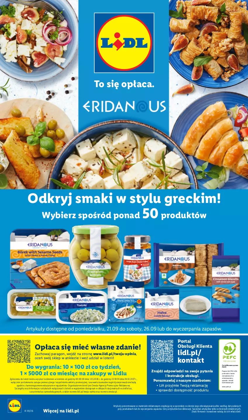 Gazetka promocyjna Lidl - Gazetka ważna od 21.09 do 26.09 - ważna 21.09 do 26.09.2026 - strona 59 - produkty: Gra, Laur, Mola, Papier, Por, Portal