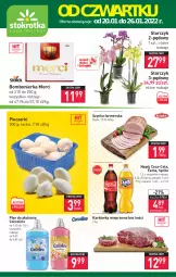 Gazetka promocyjna Stokrotka - Supermarket - Gazetka - ważna od 26.01 do 26.01.2022 - strona 1 - produkty: Piec, Szynka farmerska, Coccolino, Karkówka wieprzowa, Coca-Cola, Duda, Szynka, Storczyk, Płyn do płukania, Fanta, Sprite, Napój, Merci, Fa