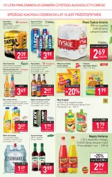 Gazetka promocyjna Stokrotka - Supermarket - Gazetka - ważna od 26.01 do 26.01.2022 - strona 16 - produkty: Piwa, Piwo, Sok, Lajkonik, Mus, Gra, Napój energetyczny, Somersby, Beskidzki, Ananas, Tyskie, Tatra, Lack, Hellena, Syrop, Kubuś, Woda, Napój, Cisowianka, Herbapol, Nektar, Grejpfrut, Hortex