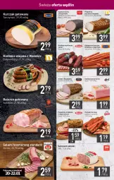 Gazetka promocyjna Stokrotka - Supermarket - Gazetka - ważna od 26.01 do 26.01.2022 - strona 4 - produkty: Kurczak, Chrzan, Polędwica, Kiełbasa wiejska, Sok, Ser, Gry, Salami, Sokołów, Kurczak gotowany, Parówki, Salceson, Szynka konserwowa, Duda, Szynka, Tarczyński, Kabanos, Kiełbasa, HP, Fa