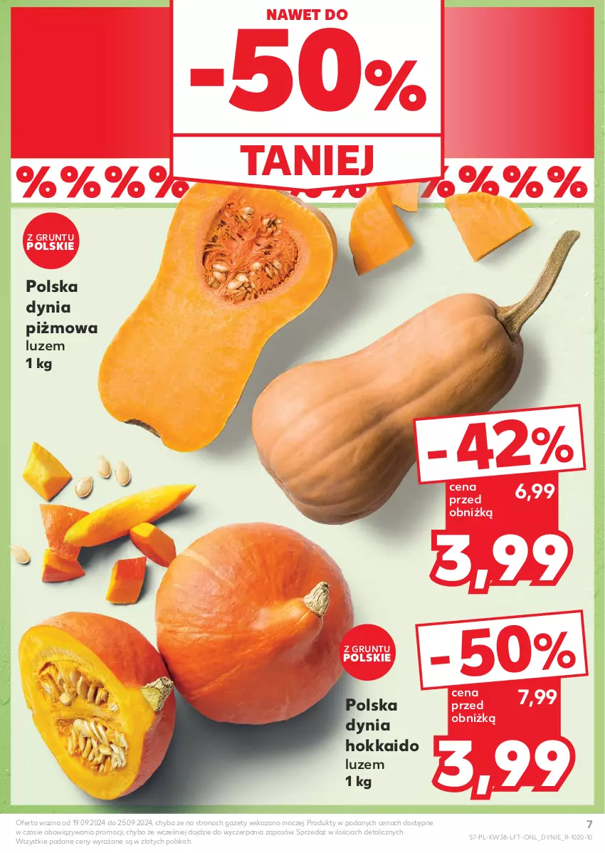 Gazetka promocyjna Kaufland - Gazetka tygodnia - ważna 19.09 do 25.09.2024 - strona 7 - produkty: Grunt