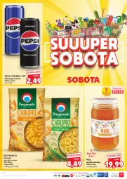 Gazetka promocyjna Kaufland - Gazetka tygodnia - Gazetka - ważna od 25.09 do 25.09.2024 - strona 4 - produkty: 7up, Mirinda, Chrupki, Pepsi, Napój gazowany, Miód, Przysnacki, Napój