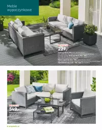 Gazetka promocyjna Leroy Merlin - Gazetka Leroy Merlin - Gazetka - ważna od 31.08 do 31.08.2024 - strona 14 - produkty: Róża, Stolik, Stół, Sofa, Palma, Fotel, Poduszka, Lampa, Meble, Osłonka, Fa