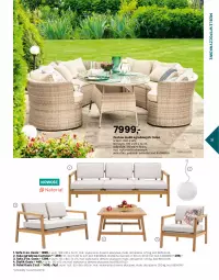 Gazetka promocyjna Leroy Merlin - Gazetka Leroy Merlin - Gazetka - ważna od 31.08 do 31.08.2024 - strona 21 - produkty: Stolik, Stół, Sofa, Narożnik, Fotel, Meble, Fa