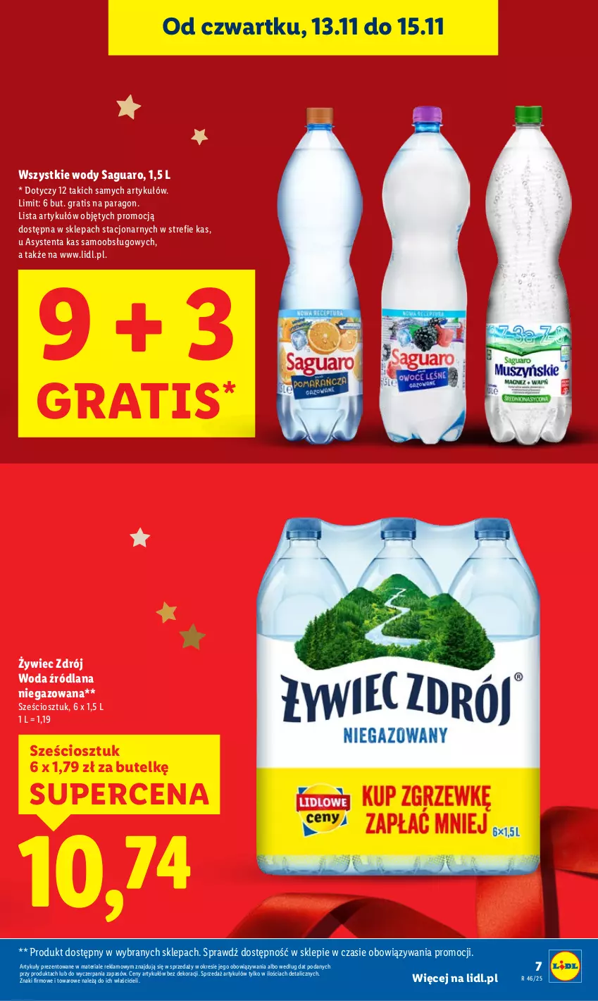 Gazetka promocyjna Lidl - GAZETKA - ważna 13.11 do 15.11.2025 - strona 7 - produkty: Gra, LANA, Woda