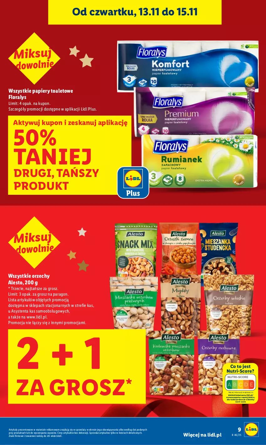 Gazetka promocyjna Lidl - GAZETKA - ważna 13.11 do 15.11.2025 - strona 9 - produkty: Flora, Papier, Wazon